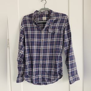 DONATING SOON: J.crew Long Sleeve Plaid Button Down Shirt